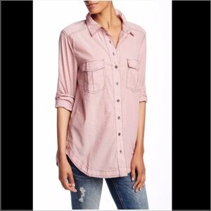 Free People LS Button Down Shirt